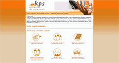 Desktop Screenshot of agenturakps.cz